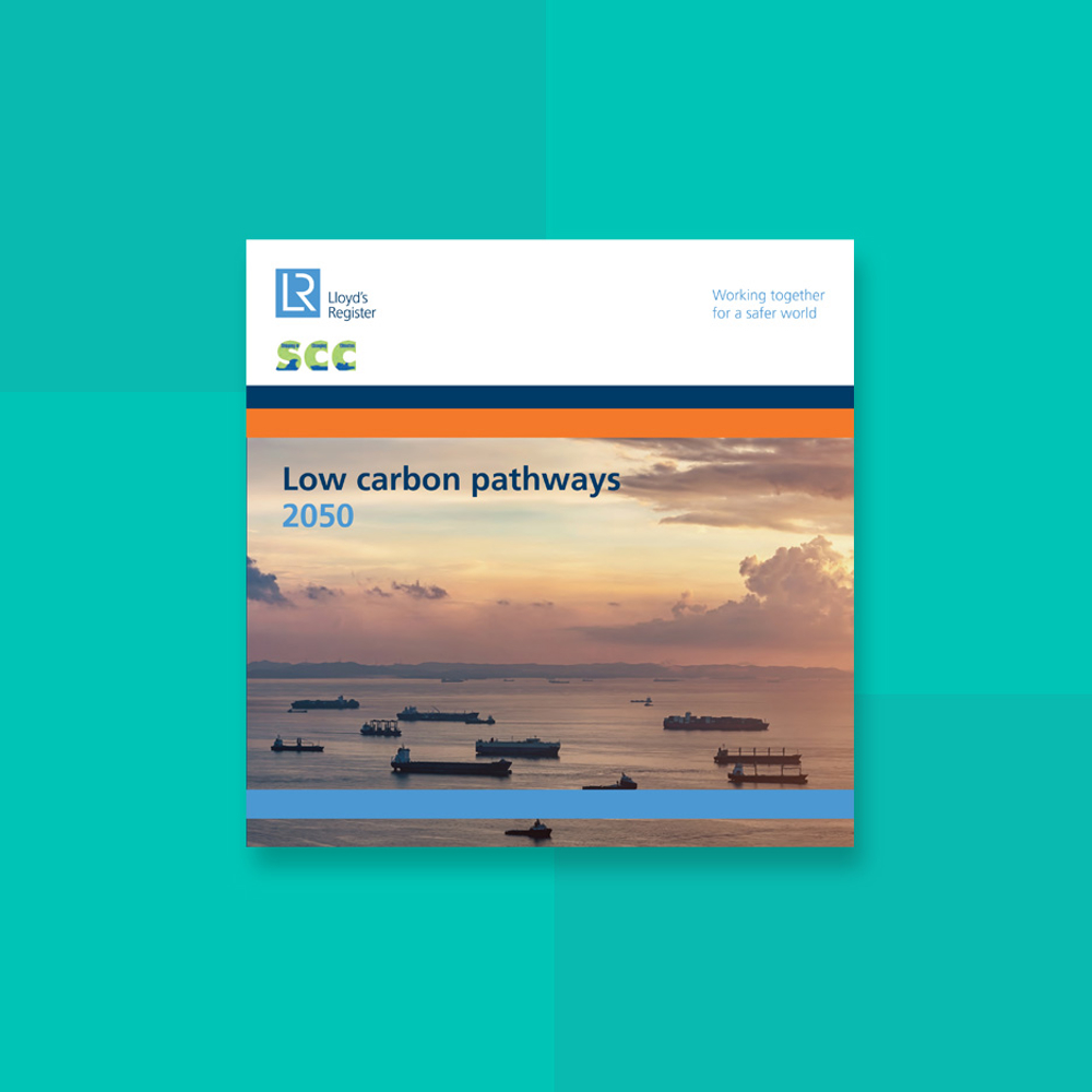 Report cover: Low Carbon Pathways 2050