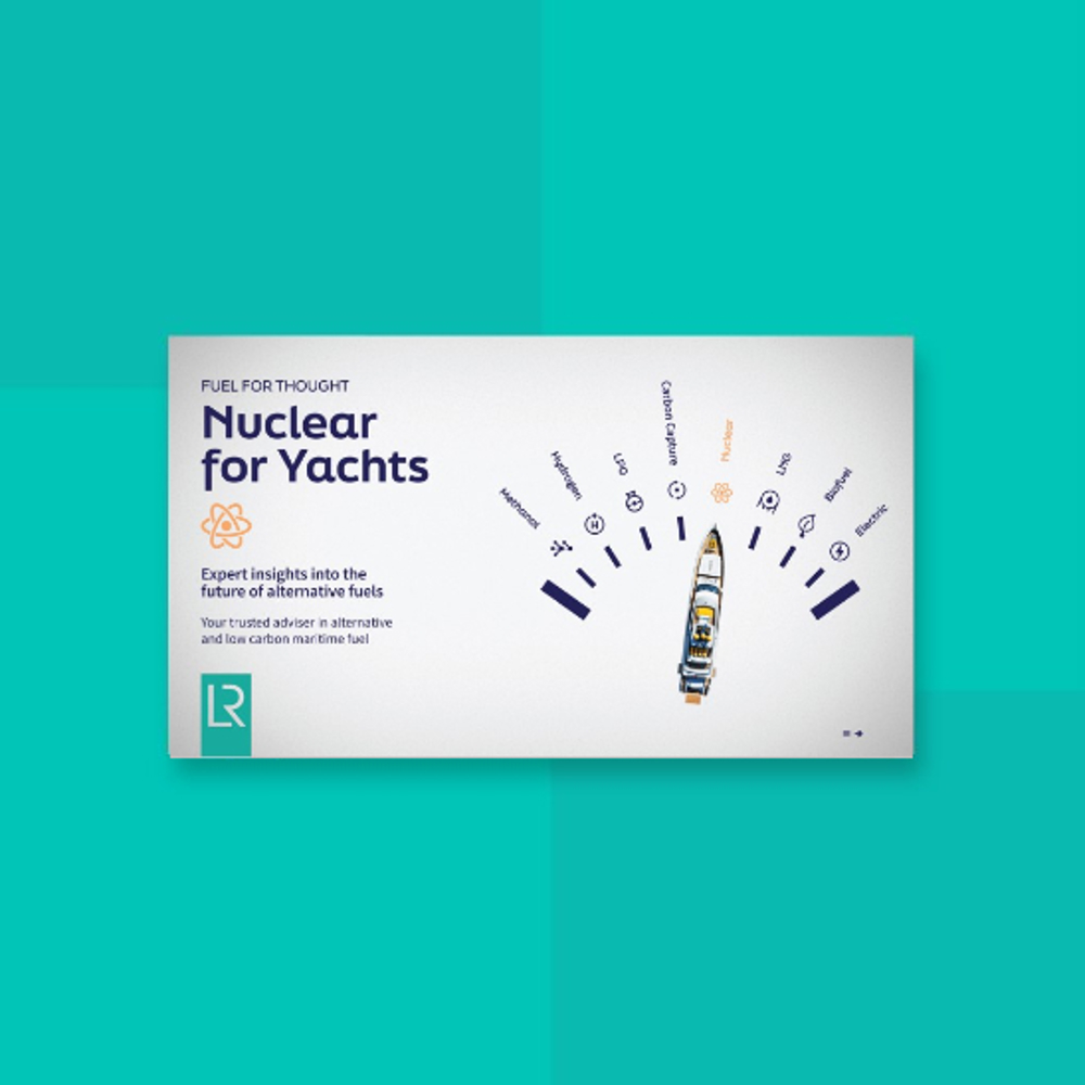 Nuclear for yachts report covering