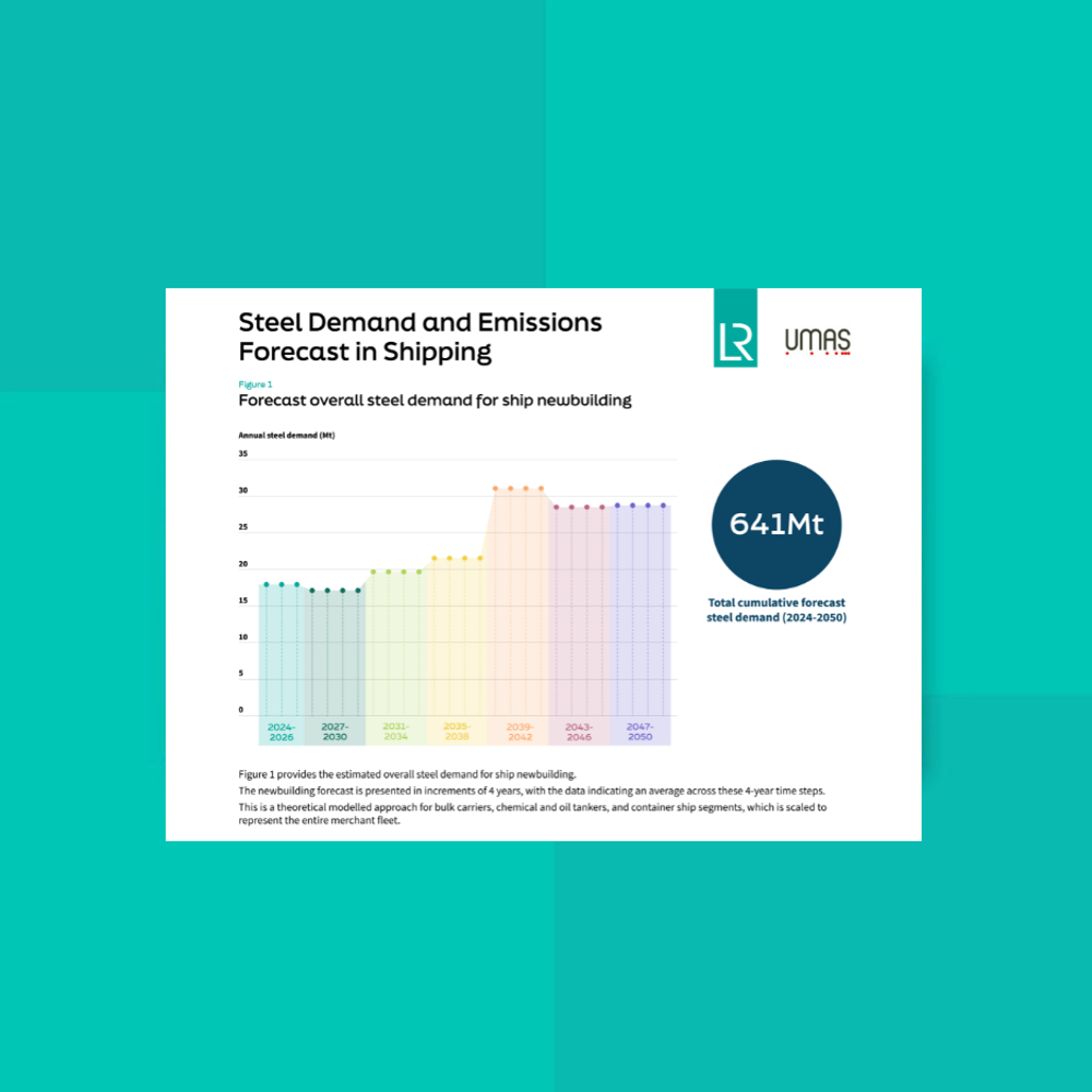 Steel Demand and Emissions in Shipping 20242050 LR