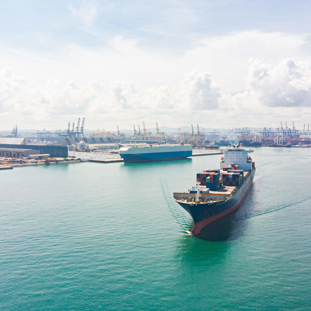 Ships at port