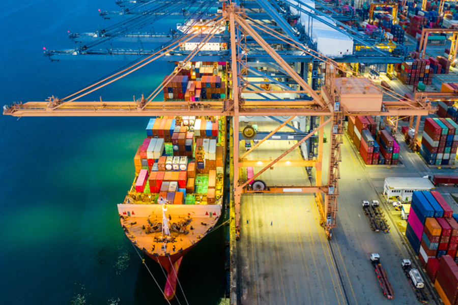 Container ship