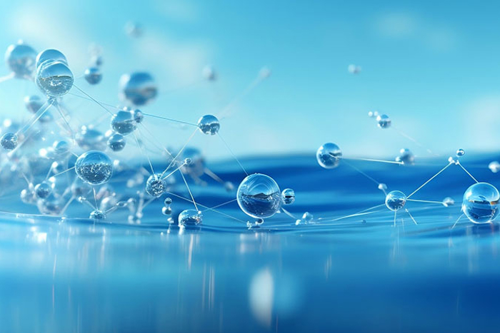 stylised hydrogen ocean