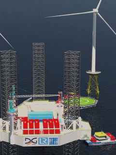 A novel hydrogen jack-up concept.