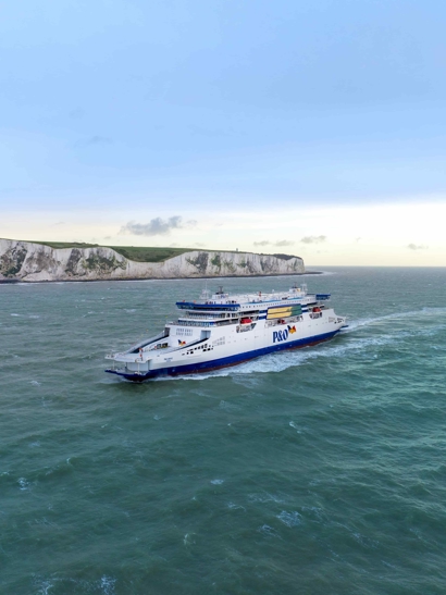 P&O Liberté first arrival