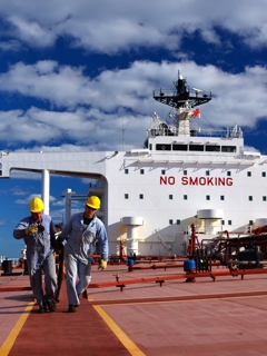 seafarers onboard ship