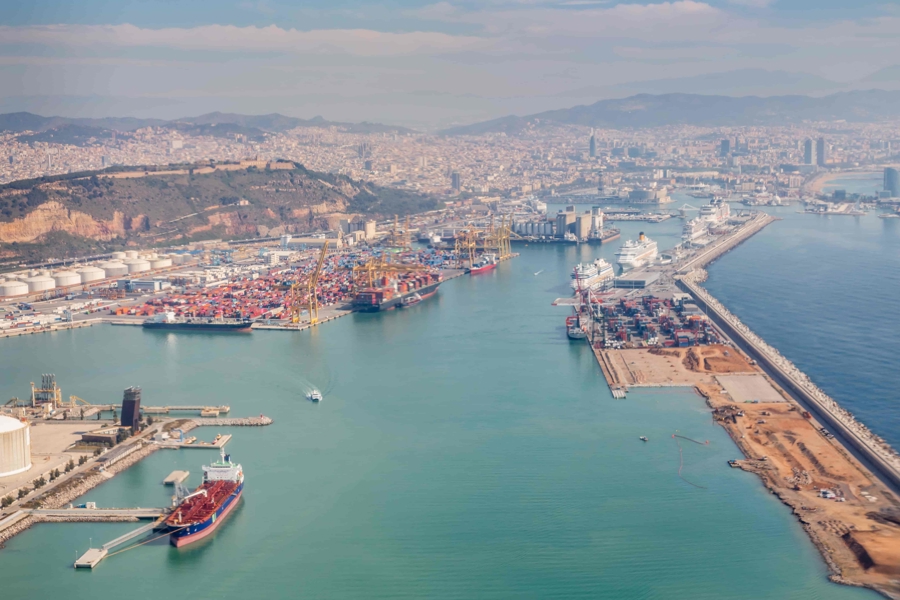 Port in Spain