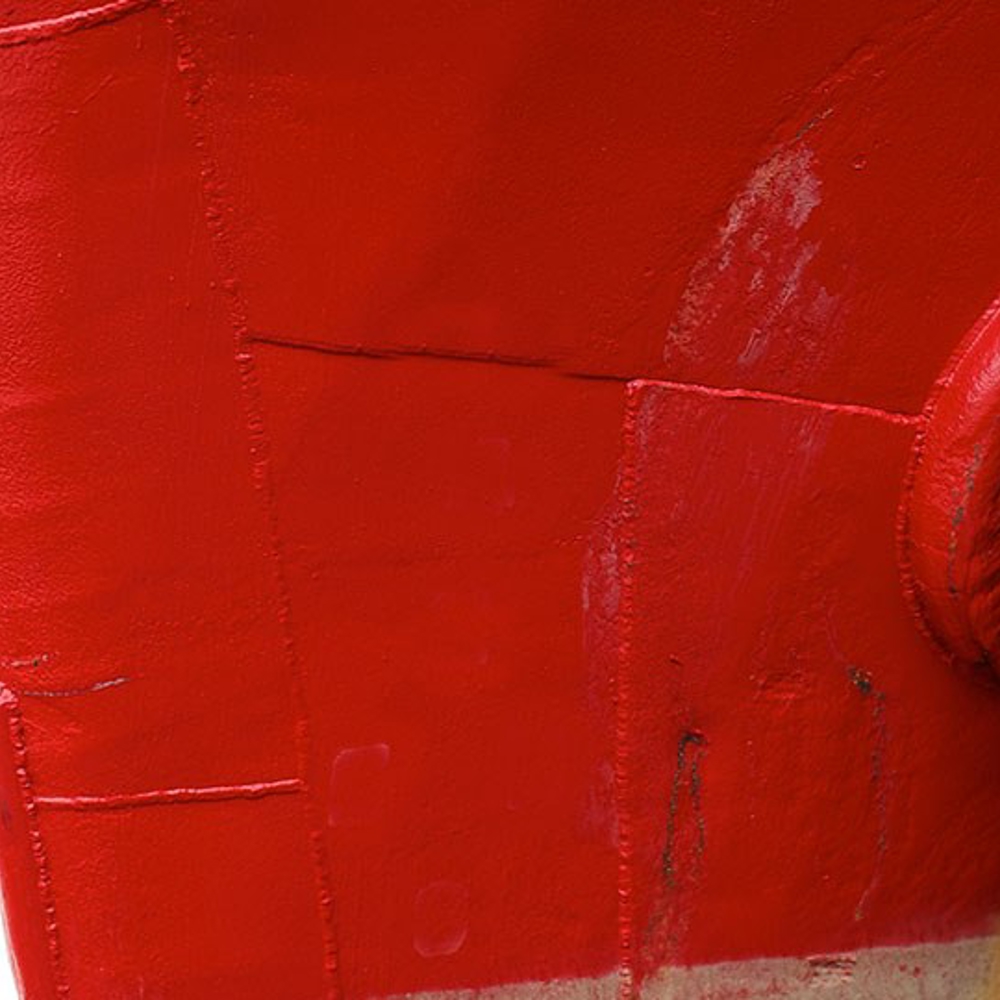 Red ship hull