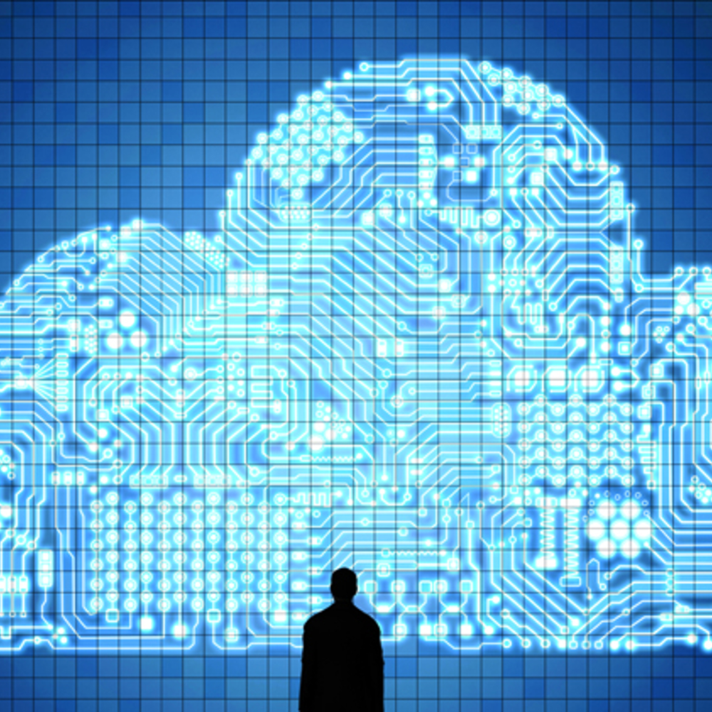 Cloud technology graphic