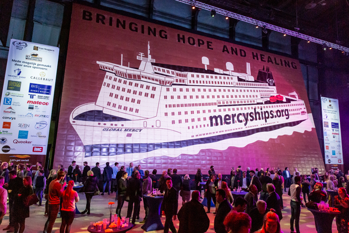 Mercy Ships’ record-breaking chocolate ship.