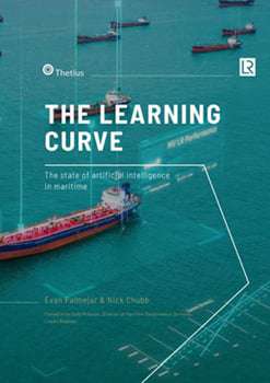 The Learning Curve Report cover image with fleet of ships in ocean 