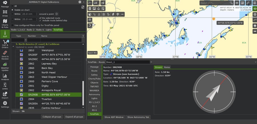 A comprehensive set of tools for route planning, voyage optimisation, as well as graphical and quantitative analysis of weather and navigational data.