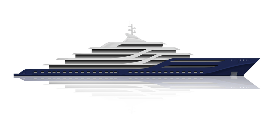 The new 100% sustainability notation will mean that yachts can be constructed and operated to meet the current IMO 2030 and 2050 requirements and will be built with the most sustainable materials that are currently available. 