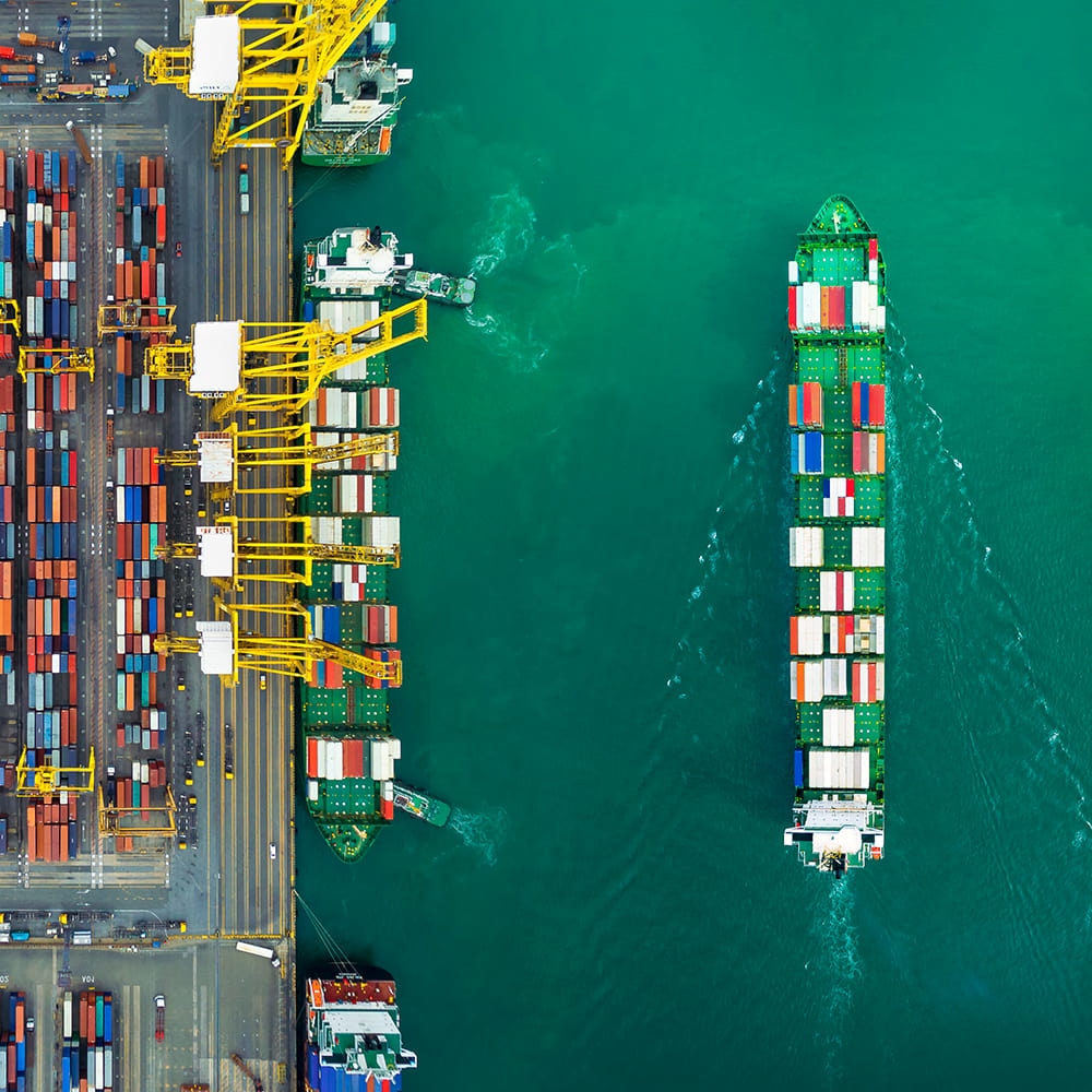container ship