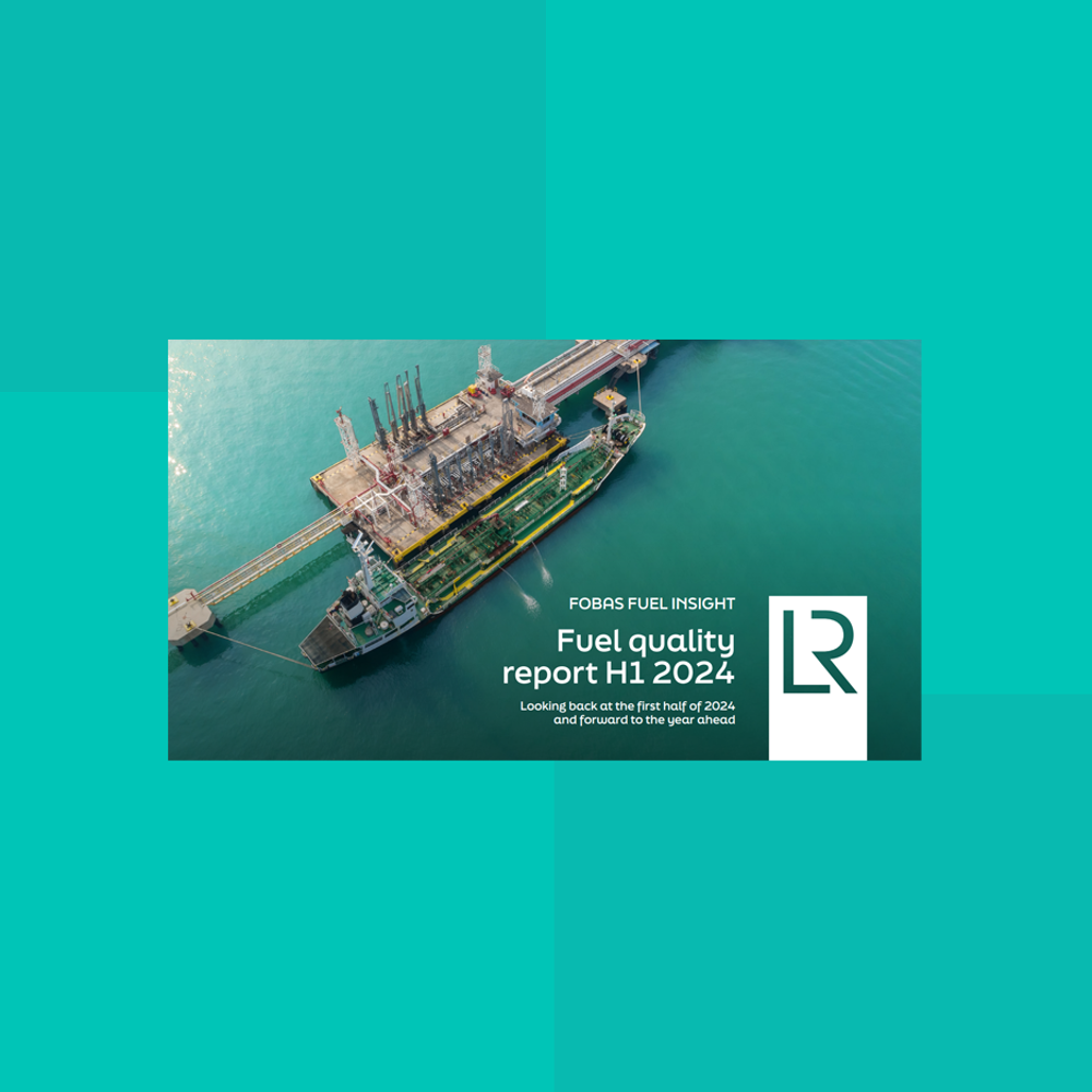 Fuel quality report cover