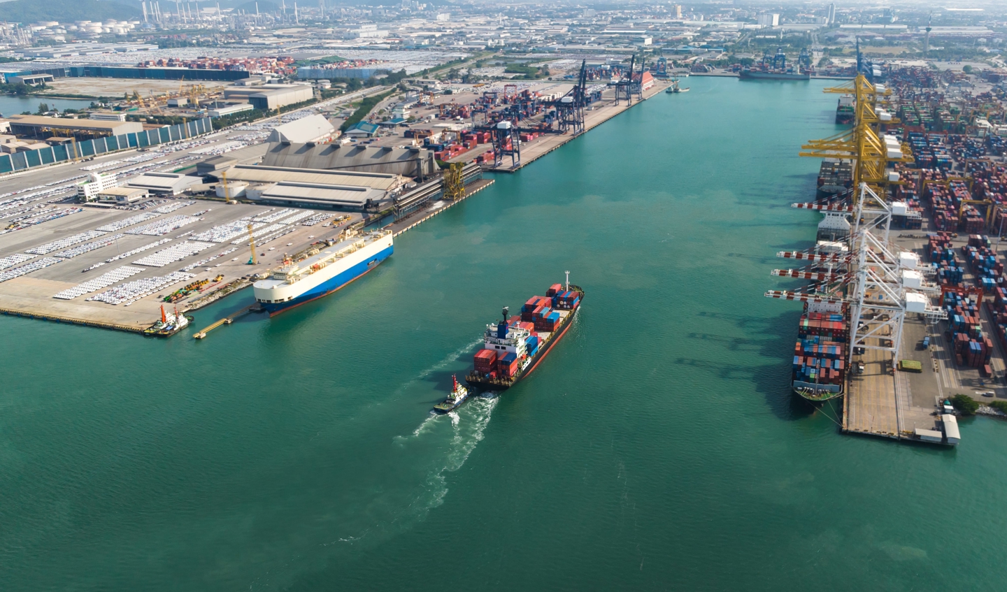 Ships at port