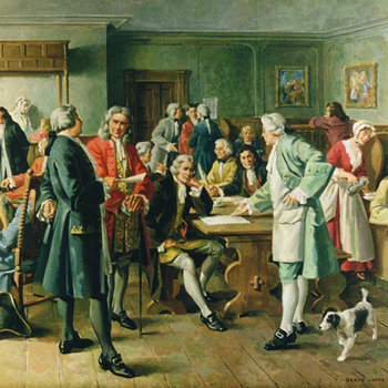 Coffee house painting