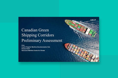 Canadian Green Shipping Corridors cover