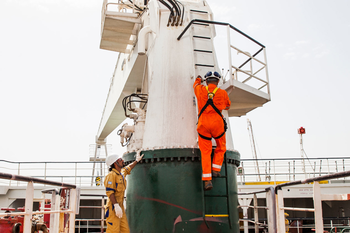 engineers working