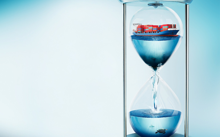 Carbon intensity indicator hourglass banner image
