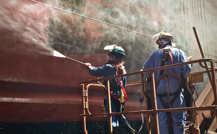Hull washing